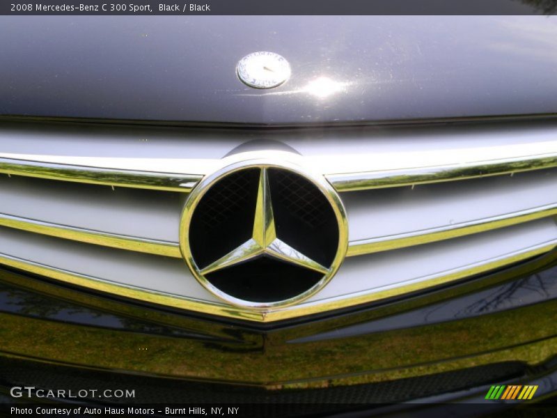 Black / Black 2008 Mercedes-Benz C 300 Sport
