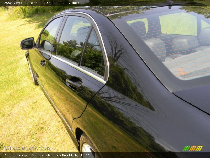 Black / Black 2008 Mercedes-Benz C 300 Sport