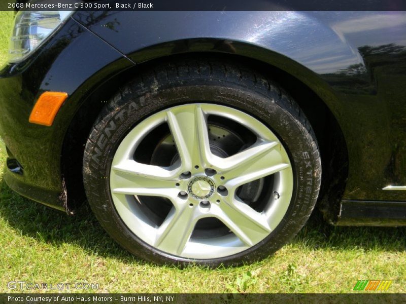 Black / Black 2008 Mercedes-Benz C 300 Sport