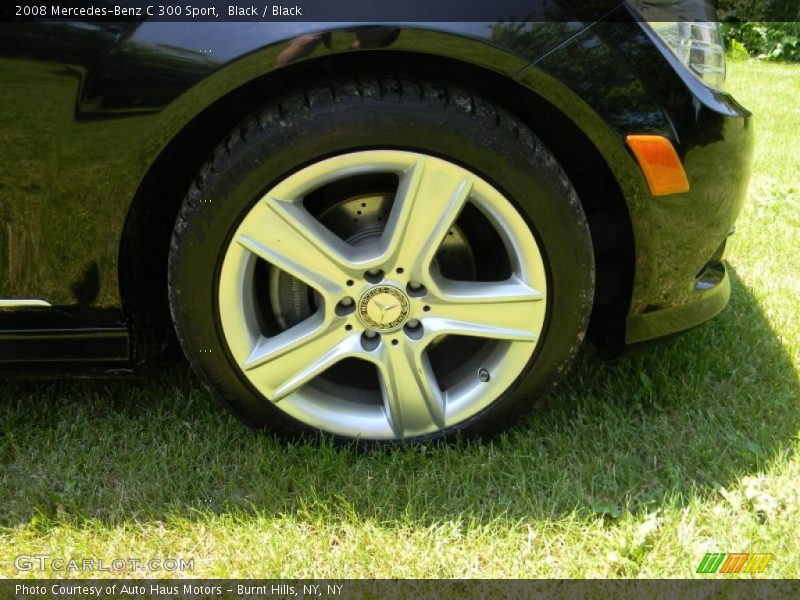 Black / Black 2008 Mercedes-Benz C 300 Sport