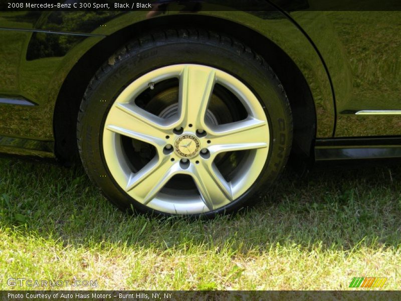 Black / Black 2008 Mercedes-Benz C 300 Sport