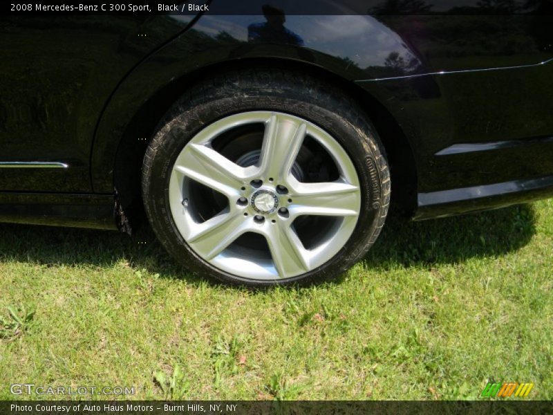 Black / Black 2008 Mercedes-Benz C 300 Sport