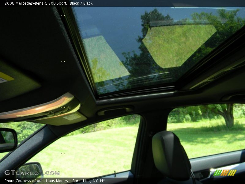Black / Black 2008 Mercedes-Benz C 300 Sport