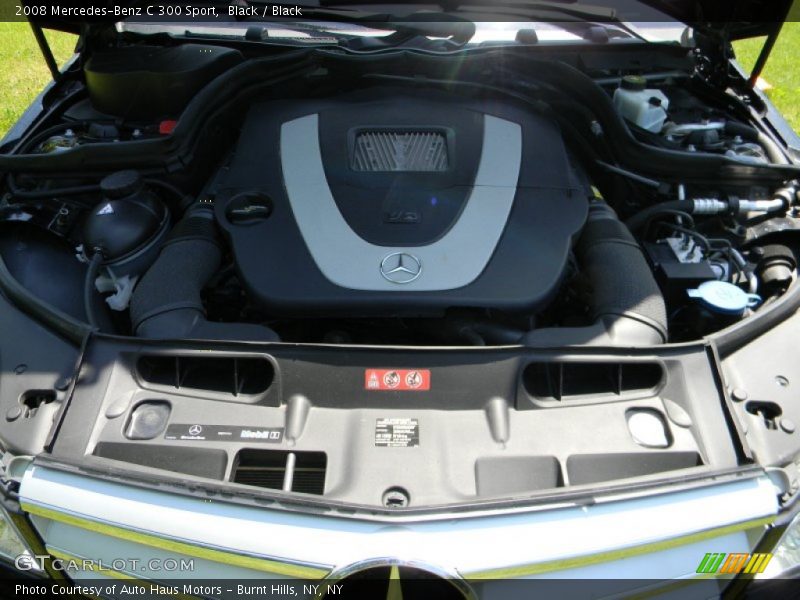 Black / Black 2008 Mercedes-Benz C 300 Sport