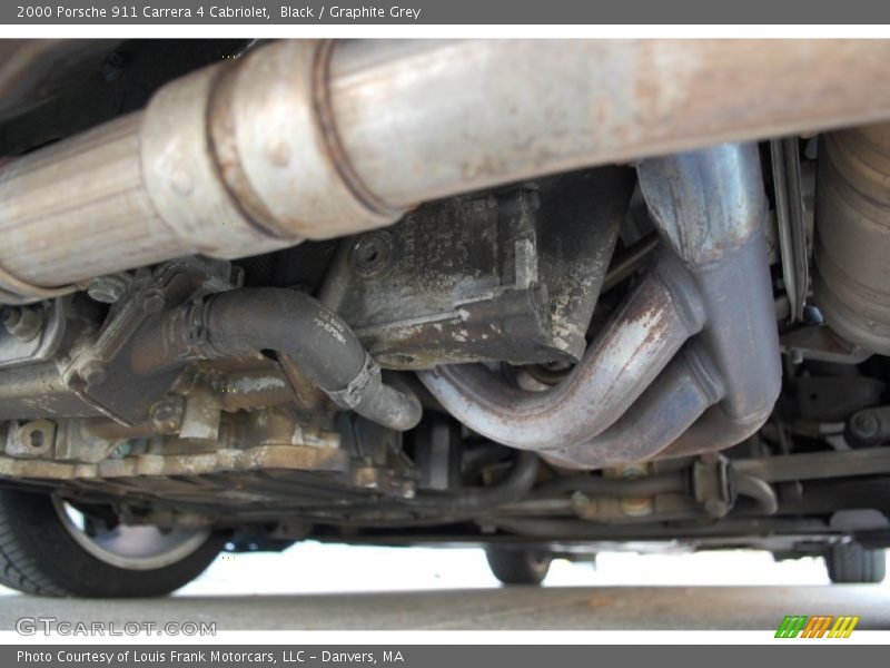Black / Graphite Grey 2000 Porsche 911 Carrera 4 Cabriolet