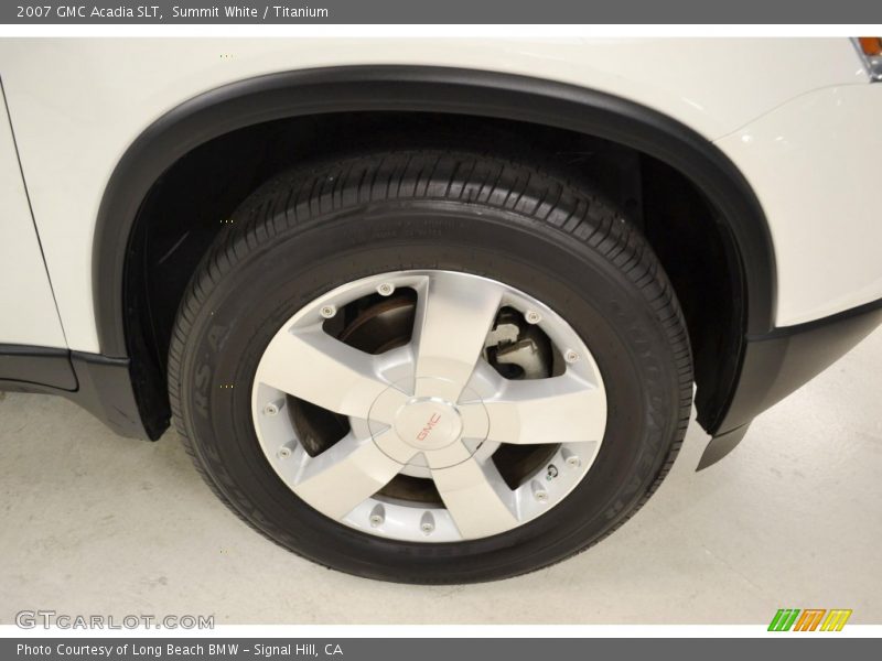 Summit White / Titanium 2007 GMC Acadia SLT