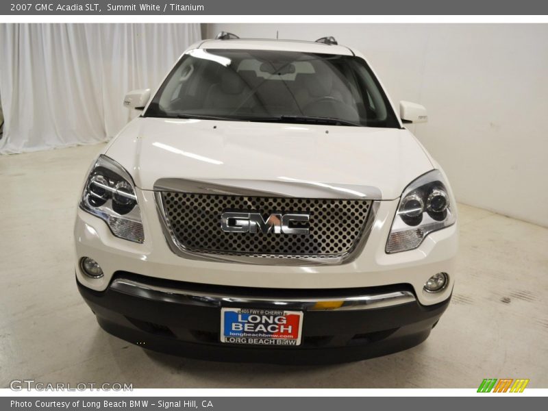 Summit White / Titanium 2007 GMC Acadia SLT
