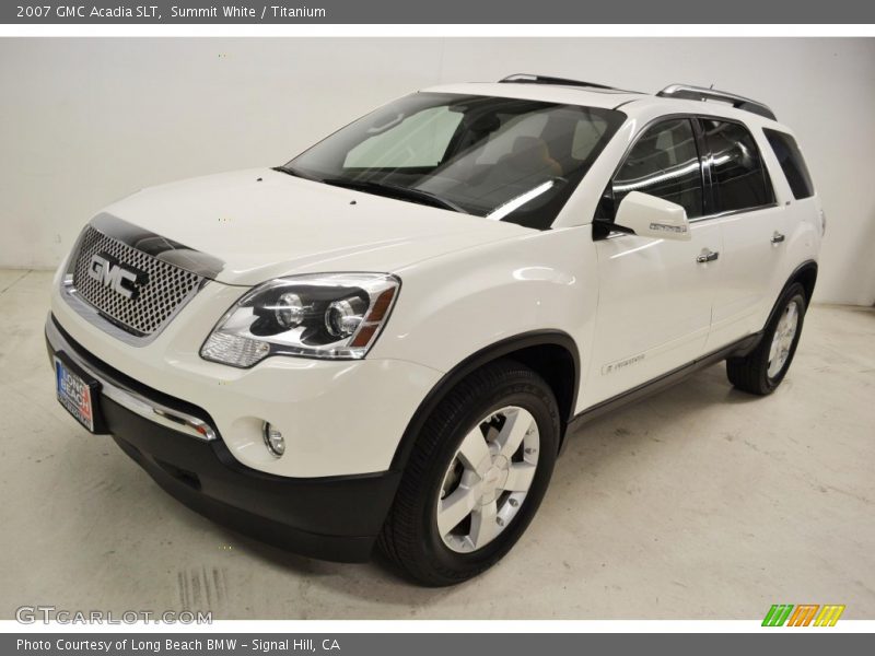 Summit White / Titanium 2007 GMC Acadia SLT