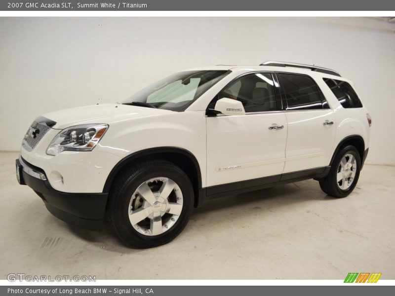 Summit White / Titanium 2007 GMC Acadia SLT