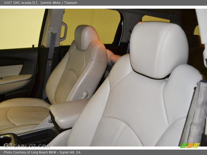 Summit White / Titanium 2007 GMC Acadia SLT