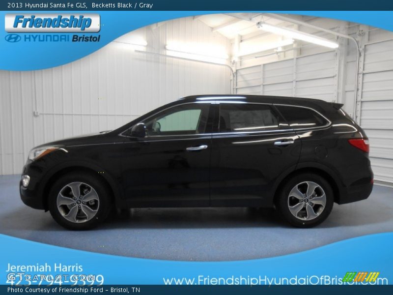 Becketts Black / Gray 2013 Hyundai Santa Fe GLS