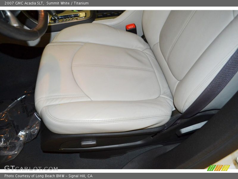 Summit White / Titanium 2007 GMC Acadia SLT
