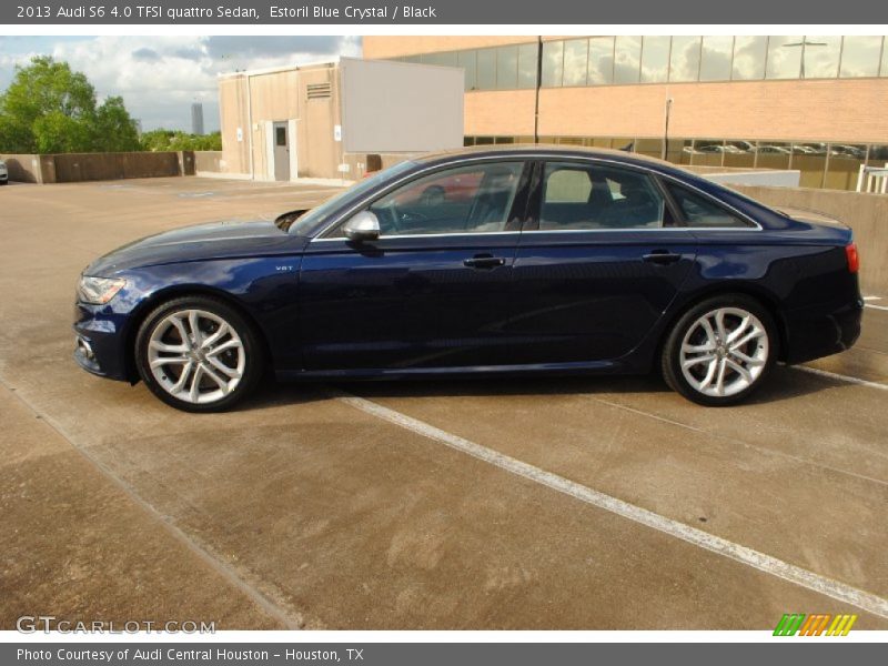 Estoril Blue Crystal / Black 2013 Audi S6 4.0 TFSI quattro Sedan