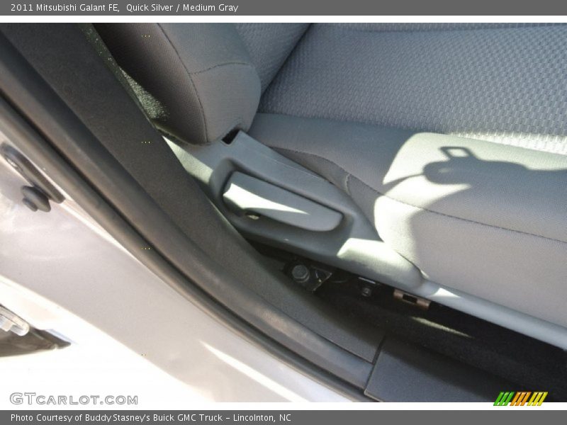 Quick Silver / Medium Gray 2011 Mitsubishi Galant FE