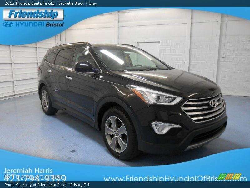 Becketts Black / Gray 2013 Hyundai Santa Fe GLS