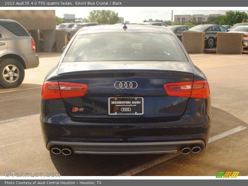 Estoril Blue Crystal / Black 2013 Audi S6 4.0 TFSI quattro Sedan