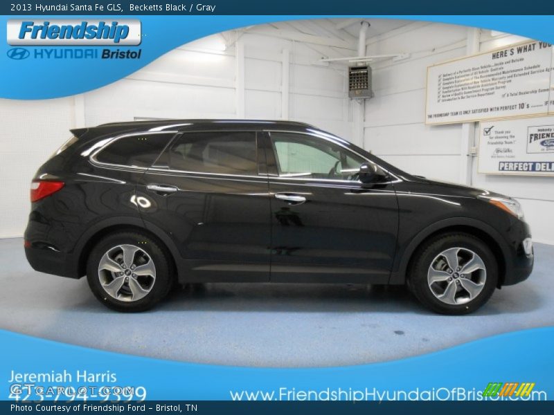 Becketts Black / Gray 2013 Hyundai Santa Fe GLS