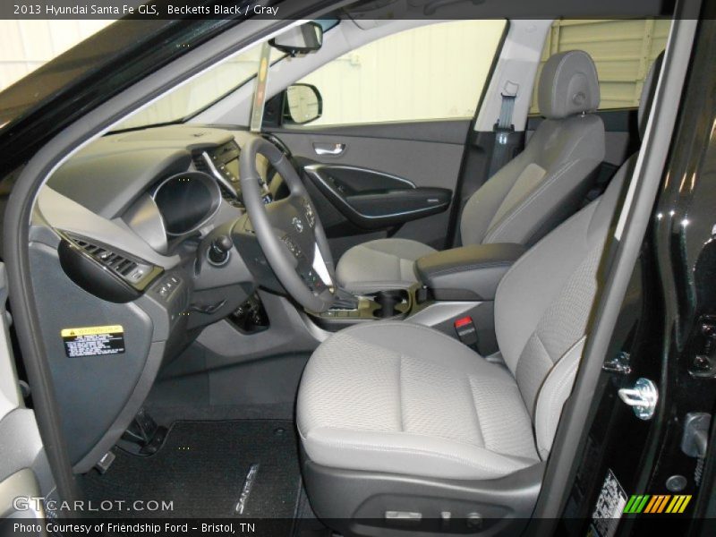 Becketts Black / Gray 2013 Hyundai Santa Fe GLS