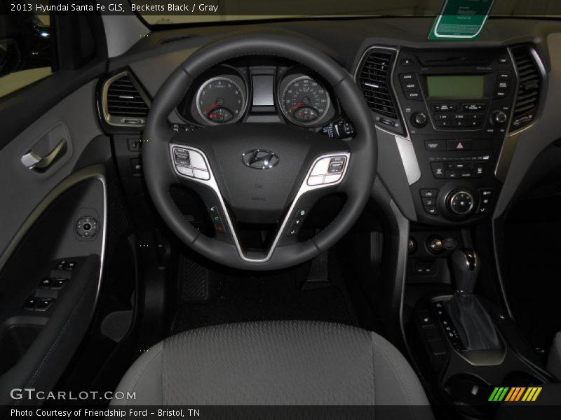 Becketts Black / Gray 2013 Hyundai Santa Fe GLS
