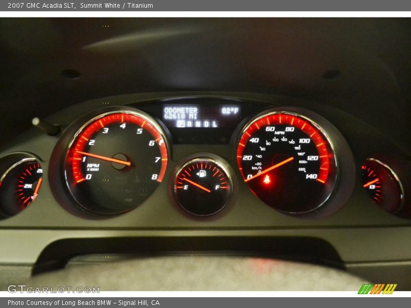 Summit White / Titanium 2007 GMC Acadia SLT
