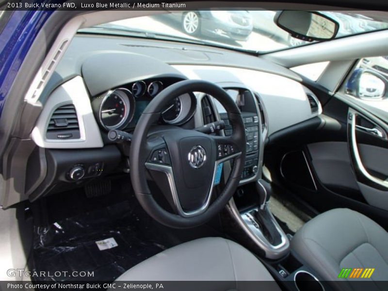 Luxo Blue Metallic / Medium Titanium 2013 Buick Verano FWD