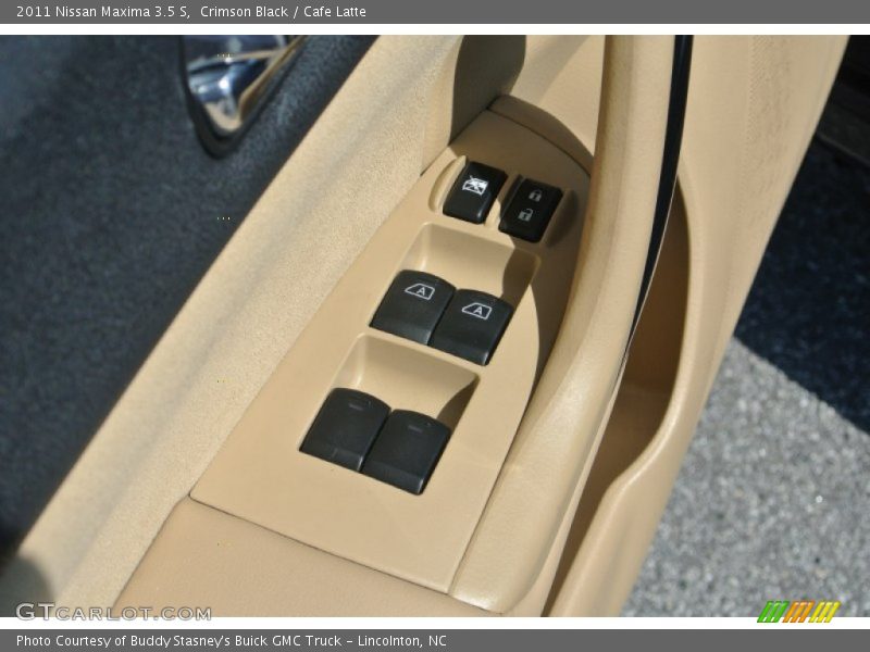 Crimson Black / Cafe Latte 2011 Nissan Maxima 3.5 S