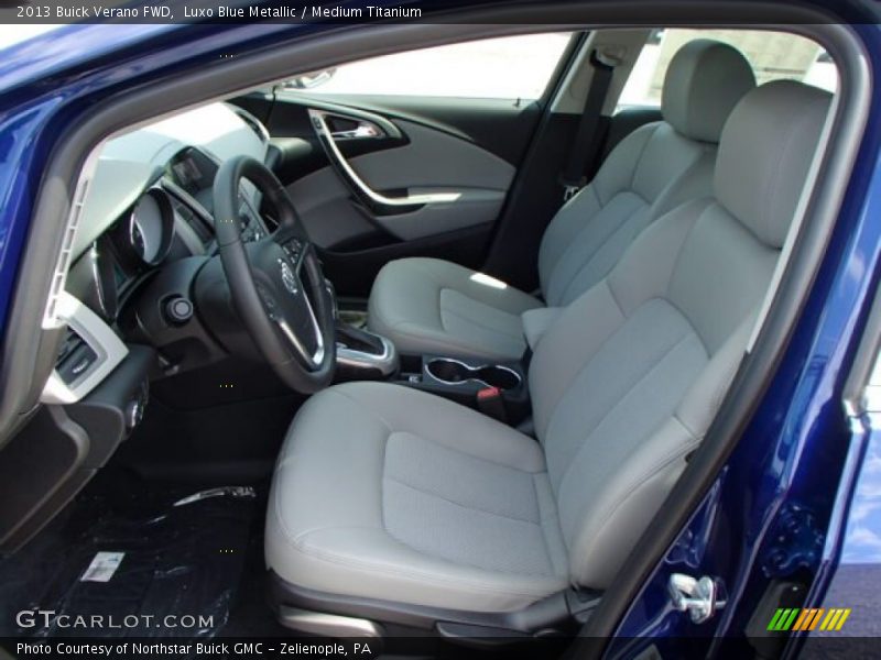 Luxo Blue Metallic / Medium Titanium 2013 Buick Verano FWD