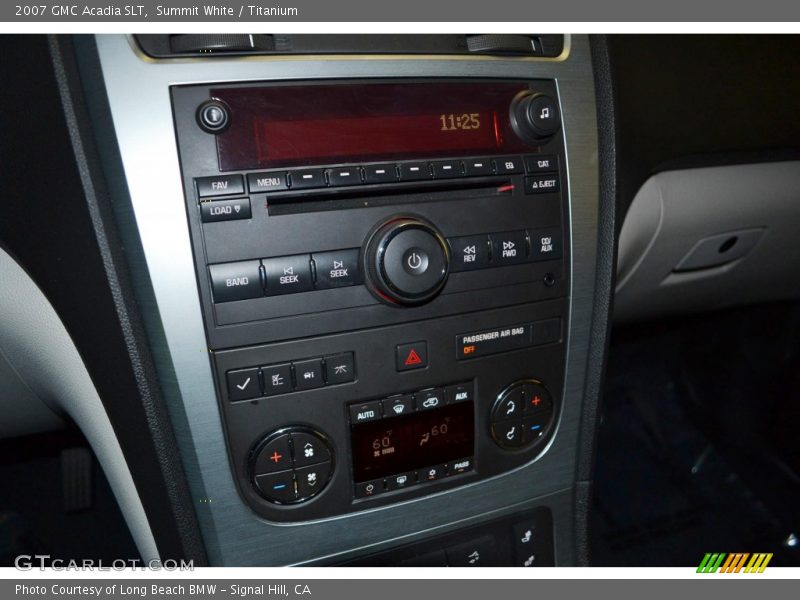 Summit White / Titanium 2007 GMC Acadia SLT
