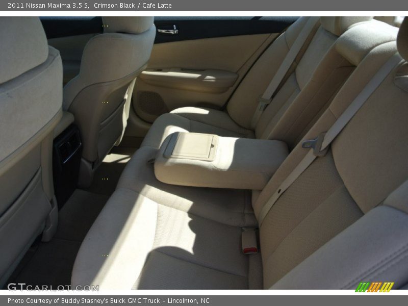 Crimson Black / Cafe Latte 2011 Nissan Maxima 3.5 S
