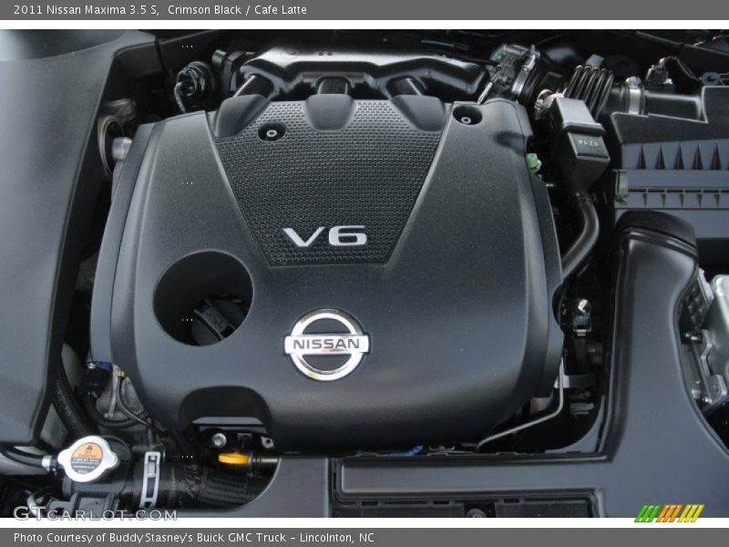 Crimson Black / Cafe Latte 2011 Nissan Maxima 3.5 S