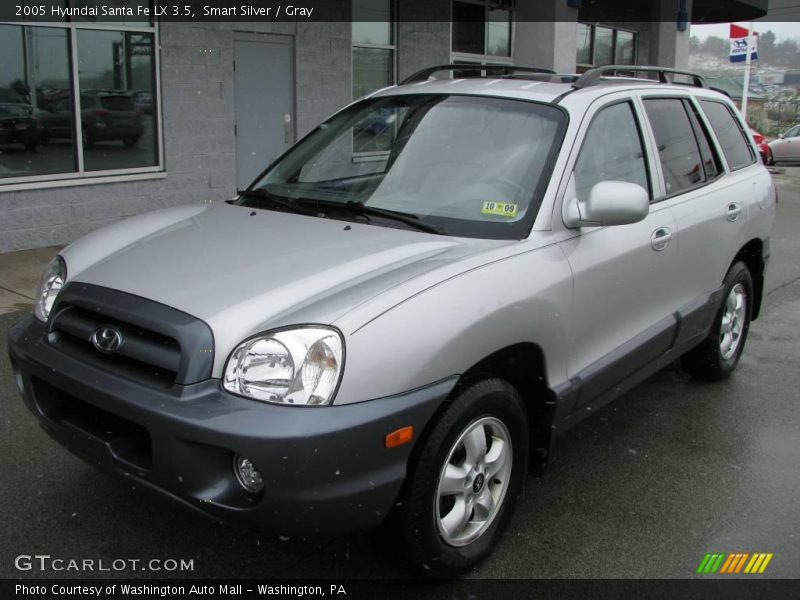 Smart Silver / Gray 2005 Hyundai Santa Fe LX 3.5