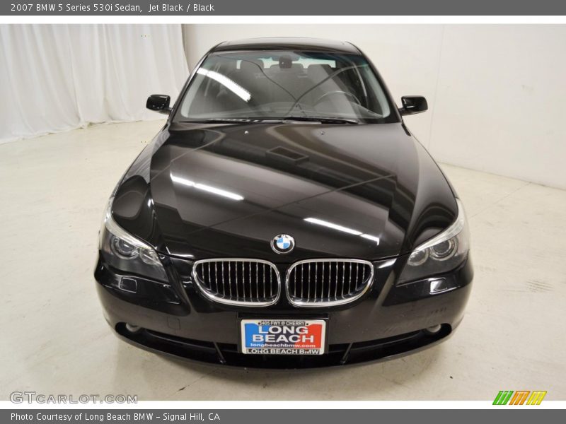 Jet Black / Black 2007 BMW 5 Series 530i Sedan