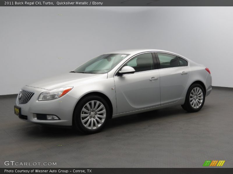 Quicksilver Metallic / Ebony 2011 Buick Regal CXL Turbo