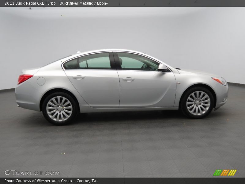 Quicksilver Metallic / Ebony 2011 Buick Regal CXL Turbo