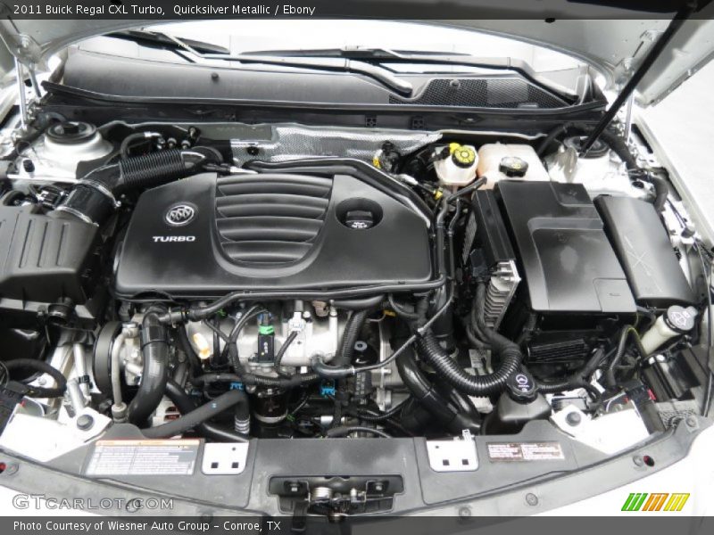 Quicksilver Metallic / Ebony 2011 Buick Regal CXL Turbo
