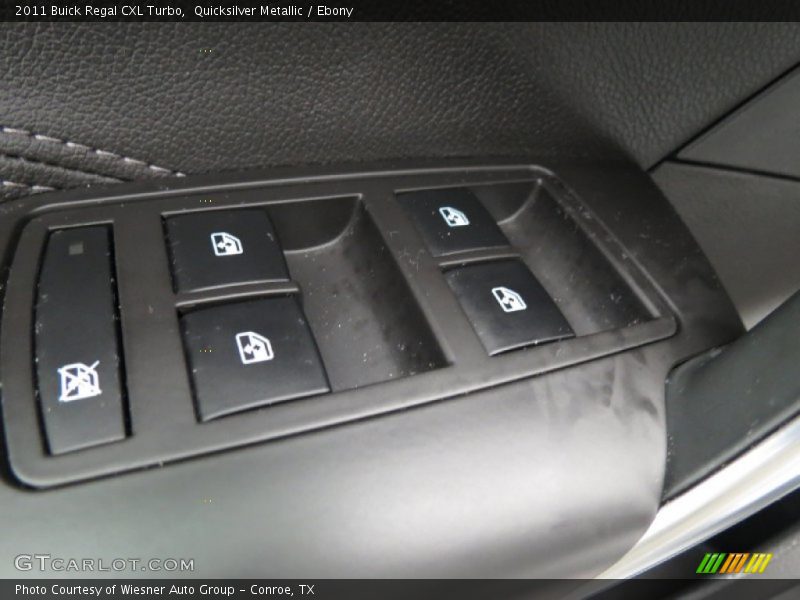 Quicksilver Metallic / Ebony 2011 Buick Regal CXL Turbo