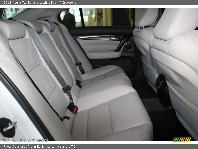 Bellanova White Pearl / Graystone 2013 Acura TL