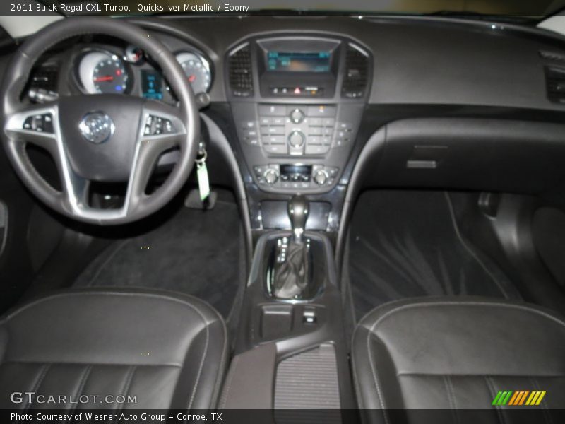 Quicksilver Metallic / Ebony 2011 Buick Regal CXL Turbo