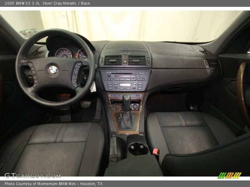 Silver Gray Metallic / Black 2005 BMW X3 3.0i