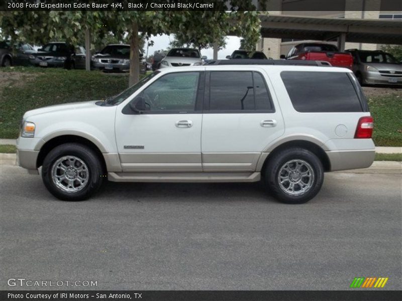 Black / Charcoal Black/Camel 2008 Ford Expedition Eddie Bauer 4x4