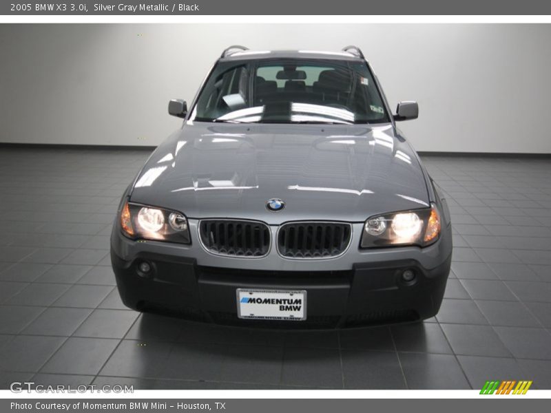 Silver Gray Metallic / Black 2005 BMW X3 3.0i