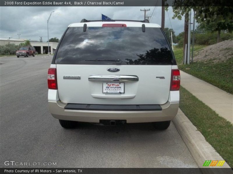Black / Charcoal Black/Camel 2008 Ford Expedition Eddie Bauer 4x4