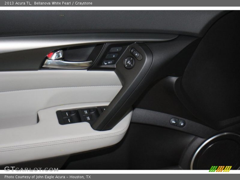 Bellanova White Pearl / Graystone 2013 Acura TL