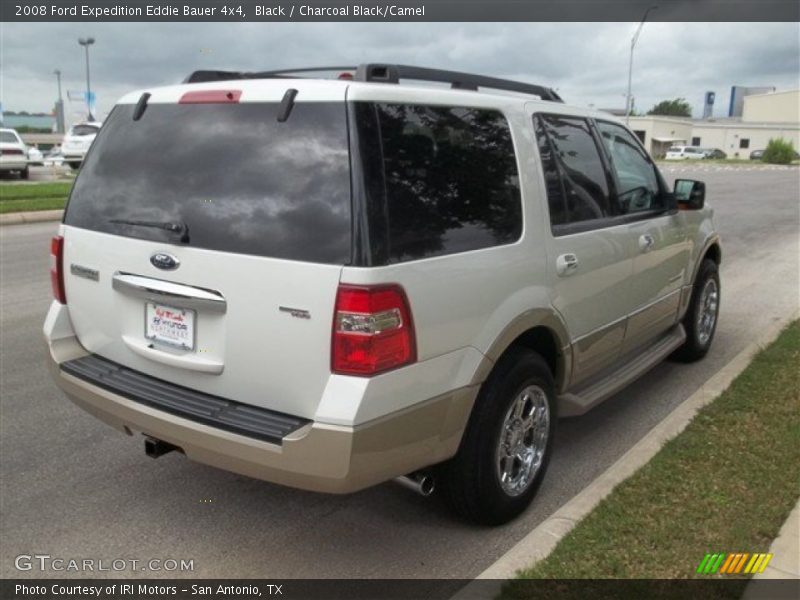 Black / Charcoal Black/Camel 2008 Ford Expedition Eddie Bauer 4x4