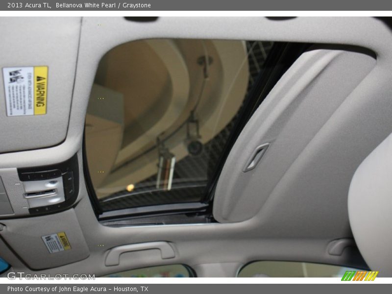 Bellanova White Pearl / Graystone 2013 Acura TL