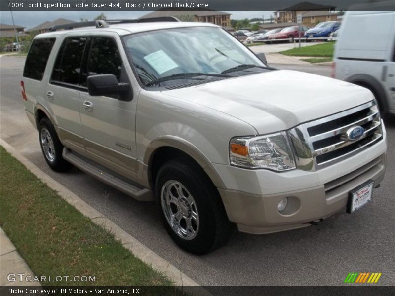 Black / Charcoal Black/Camel 2008 Ford Expedition Eddie Bauer 4x4
