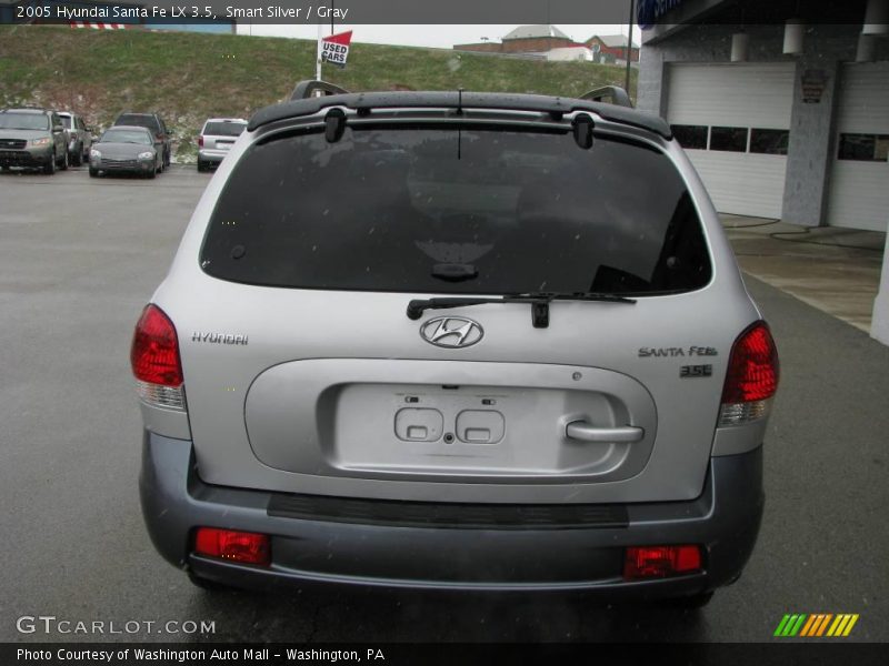 Smart Silver / Gray 2005 Hyundai Santa Fe LX 3.5