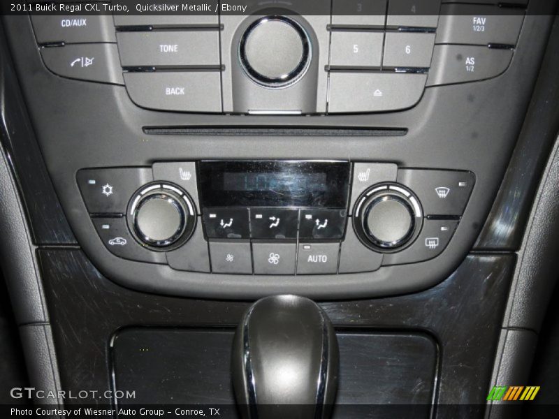 Quicksilver Metallic / Ebony 2011 Buick Regal CXL Turbo