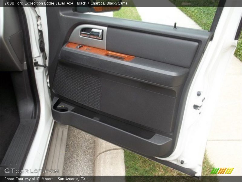Black / Charcoal Black/Camel 2008 Ford Expedition Eddie Bauer 4x4