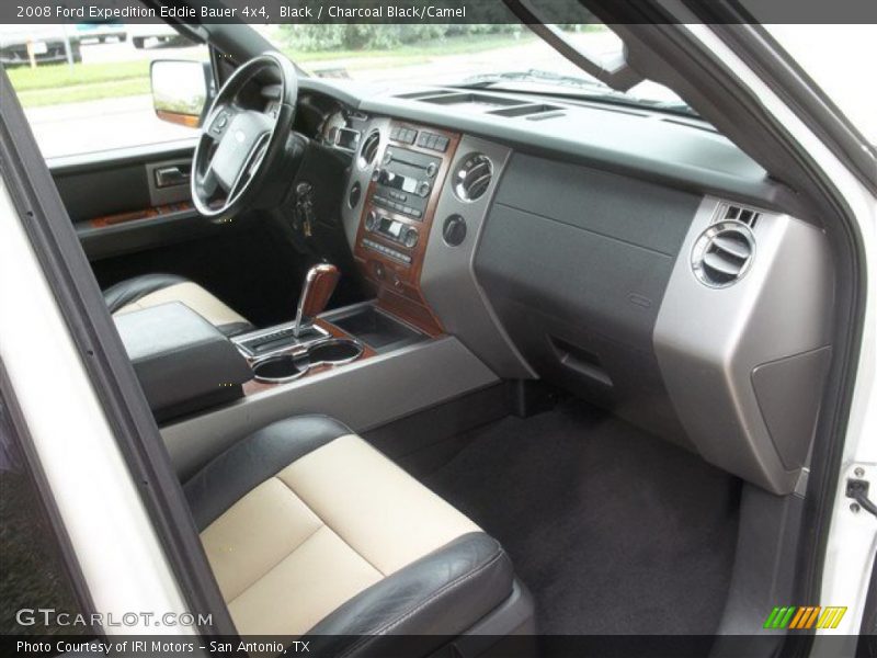 Black / Charcoal Black/Camel 2008 Ford Expedition Eddie Bauer 4x4